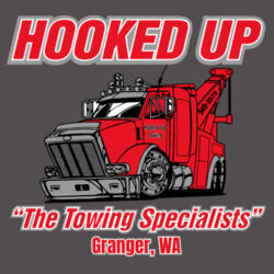 Hooked Up - Women's Festival Tank - Grey Design