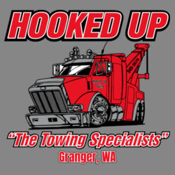 Hooked Up - CVC Tank - Black Design