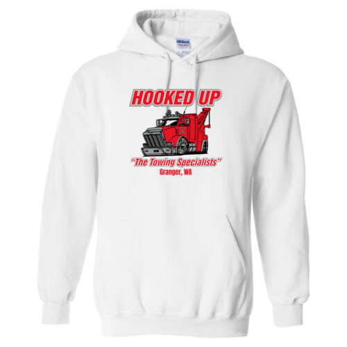Hooked Up - Heavy Blend Hooded Sweatshirt - Grey Thumbnail