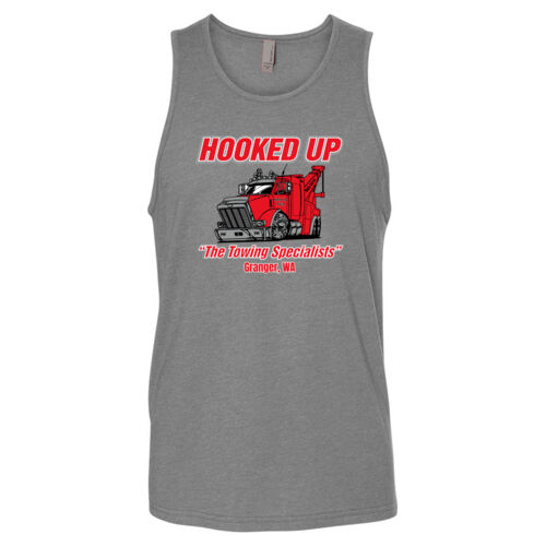 Hooked Up - CVC Tank - Grey Thumbnail