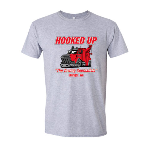 Hooked Up - Softstyle T-Shirt - Grey Thumbnail