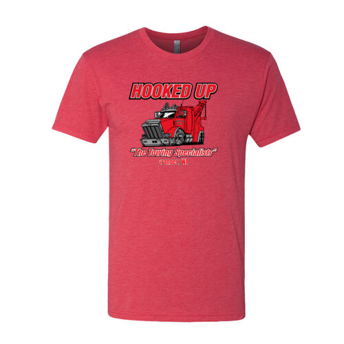 Hooked Up - Triblend Short Sleeve Crew - Black Thumbnail